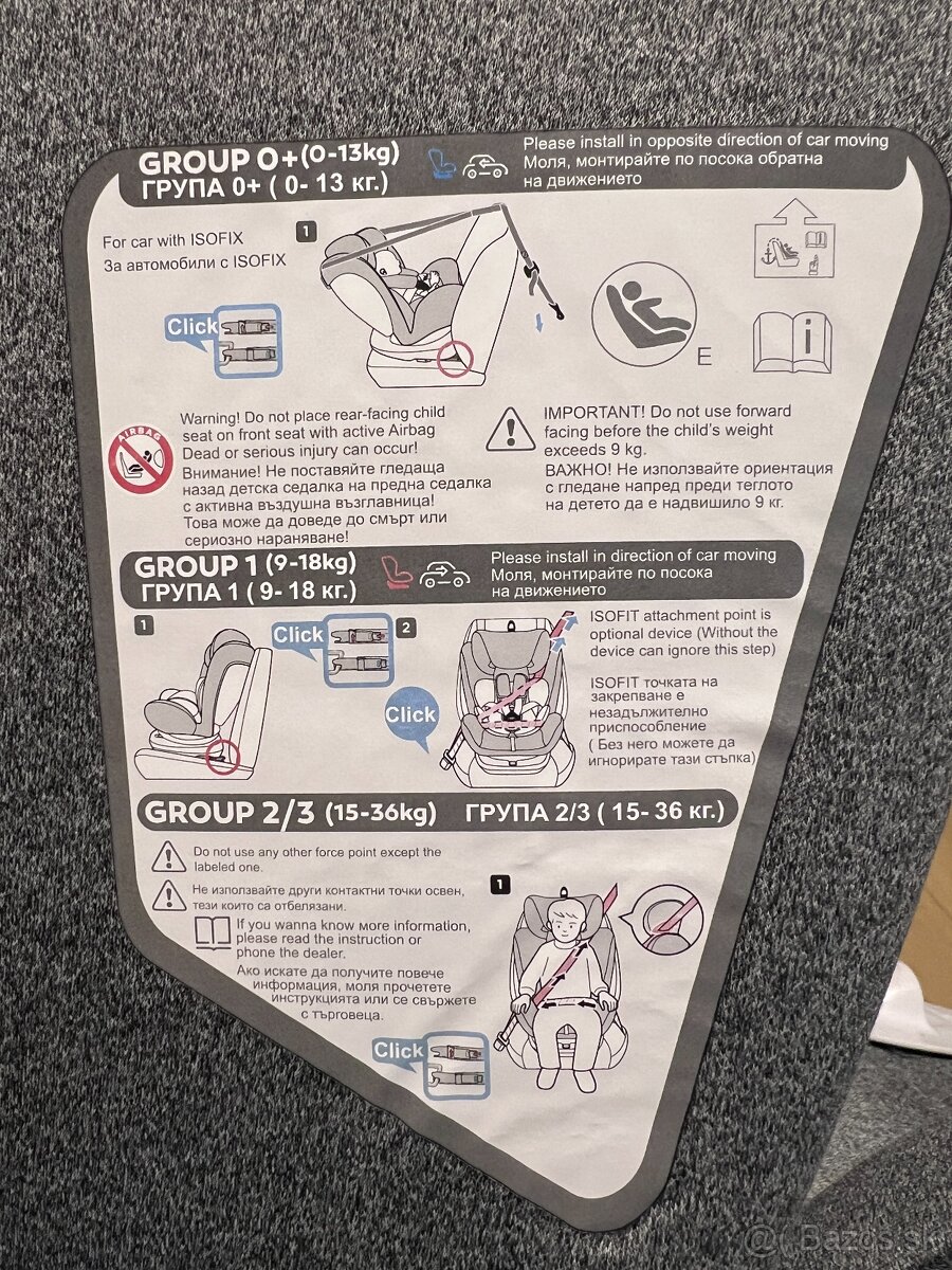 Autosedačka Lorelli LUSSO SPS ISOFIX 0 – 36 kg - 7