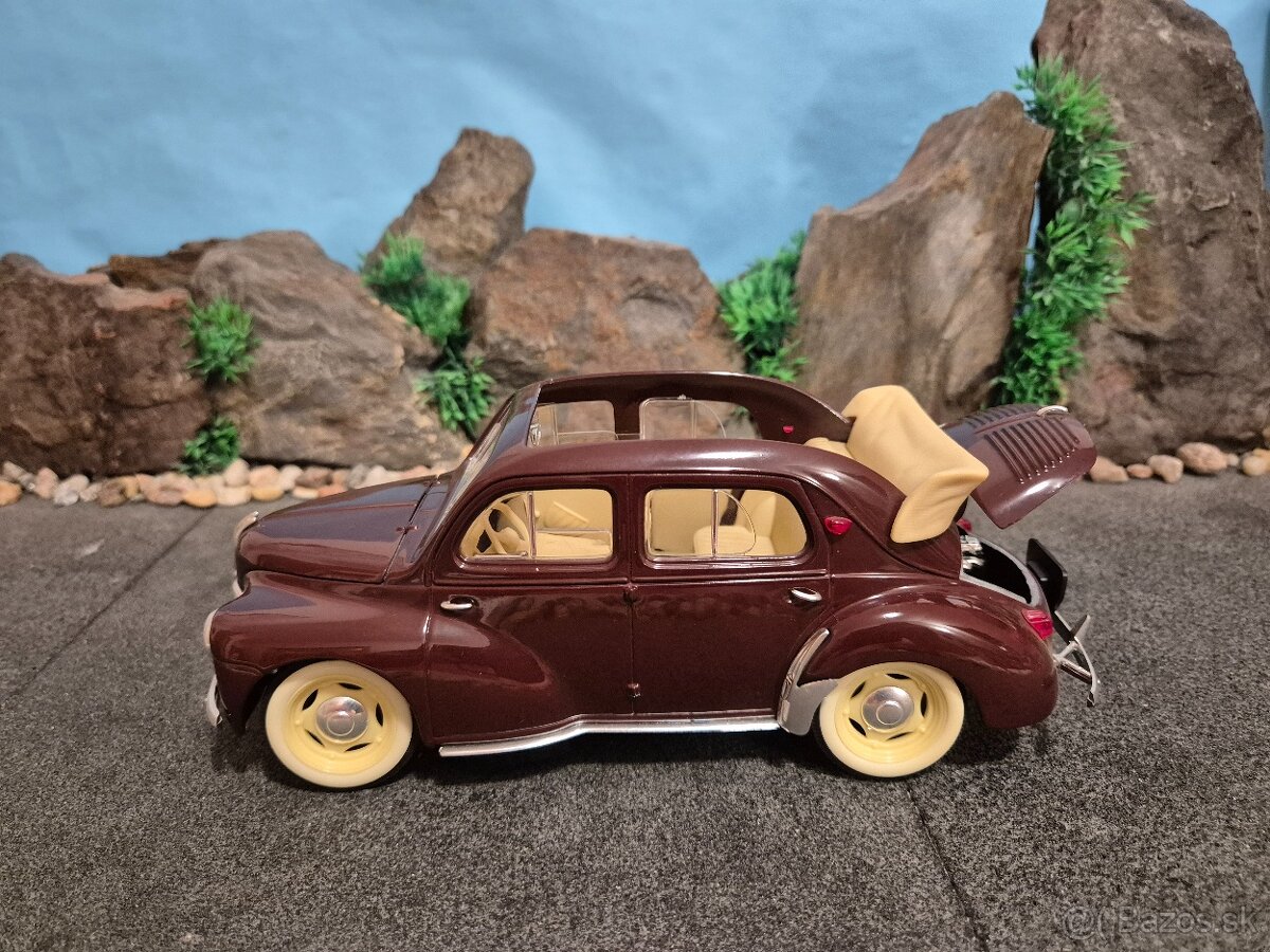 Prodám model 1:18 Renault 4CV cabrio - 7