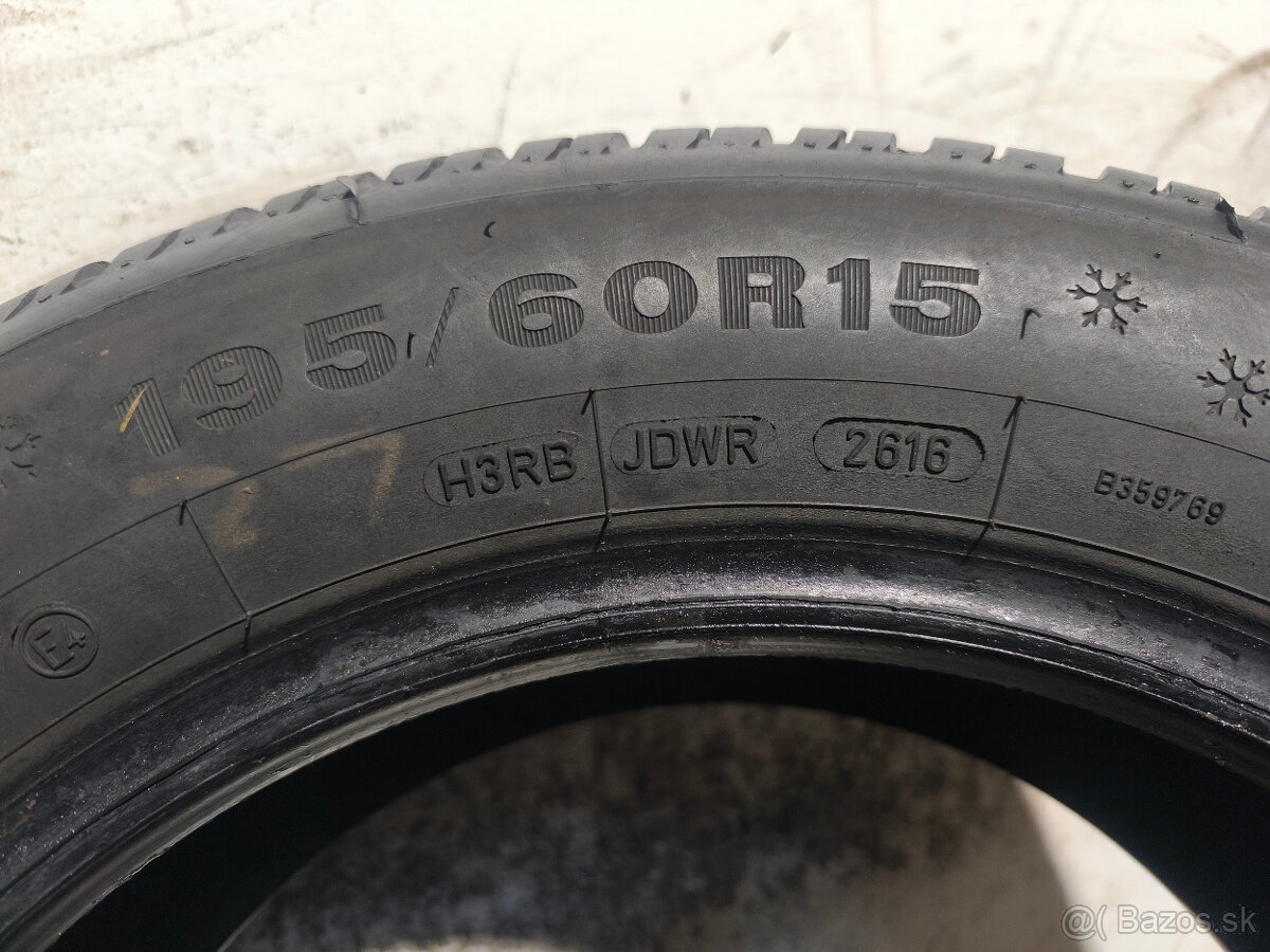 195/60 R15 Zimné pneumatiky Dunlop WinterResponse 2 kusy - 7