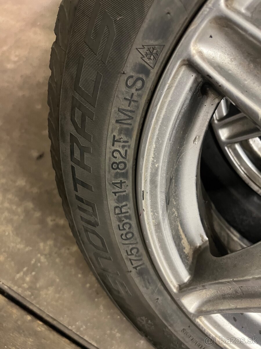 Kolesa Clio 2 Thália R14 zimne - 7