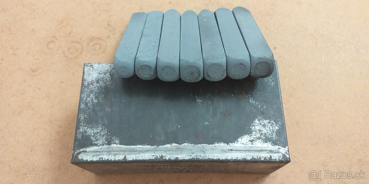 Raznice do kovu - písmená 7 mm - 7