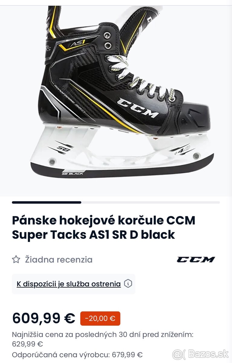 CCM Super Tacks AS1 veľkosť 45 - 7