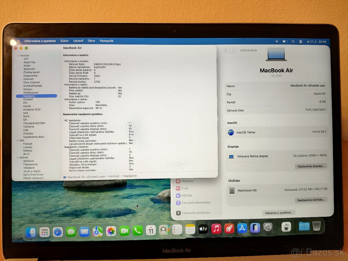 MacBook Air M1 2020 | 8GB • SSD - 7