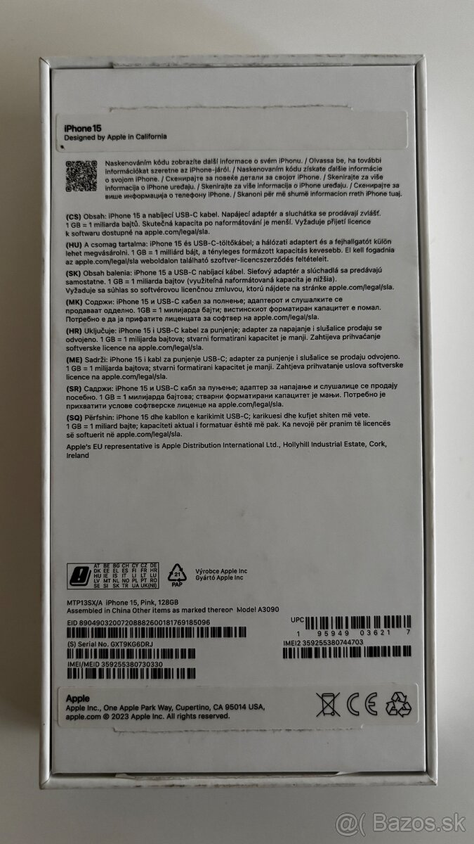 Predam iPhone 15 v záruke - 7