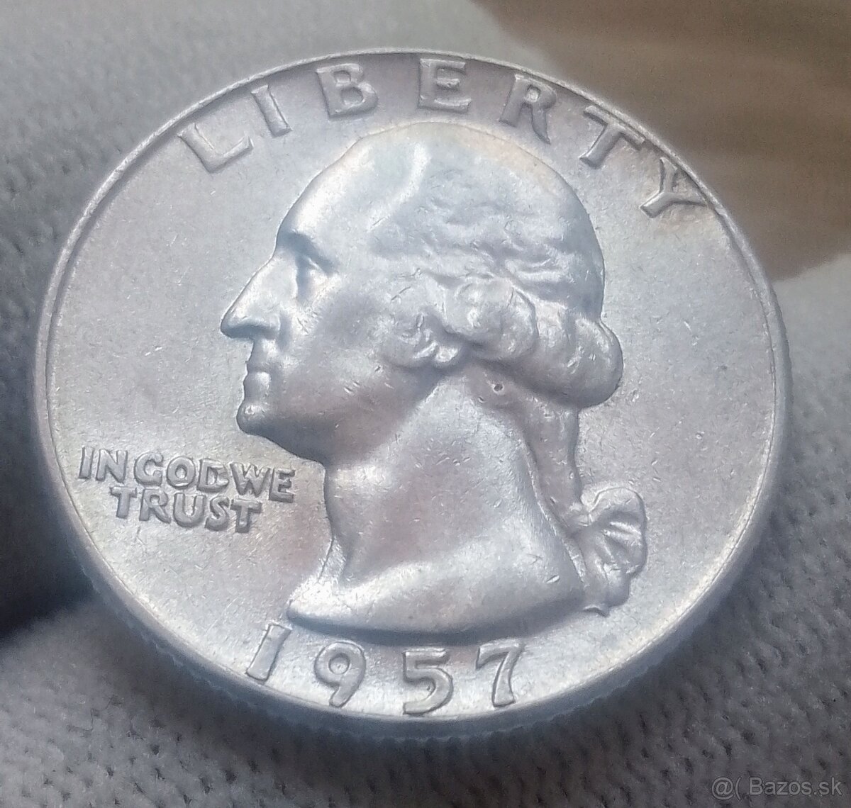 Strieborné 1/4 dollaré. - 7