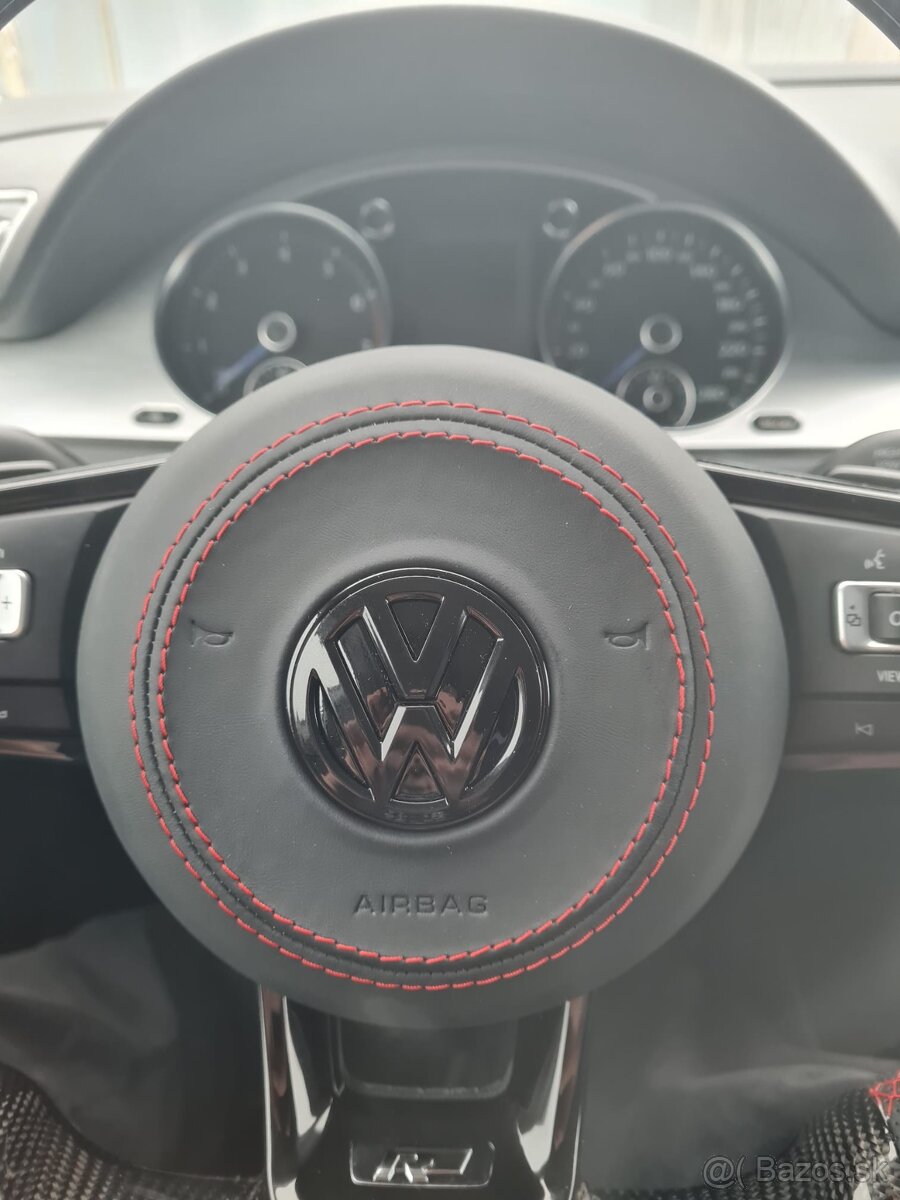 VOLANT VOLKSWAGEN R RLINE GTD GTI - KOZA / KARBÓN - 7