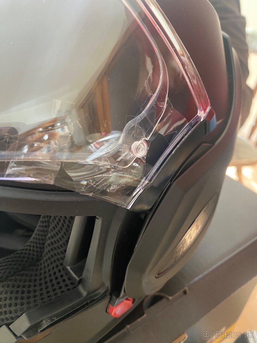 Preklopná prilba EXO-TECH EVO Solid matt black, velkost S - 7