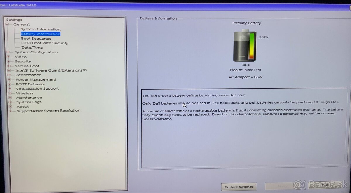 Predám notebook Dell Latitude 5410 i5 32GB RAM 1TB SSD - 7