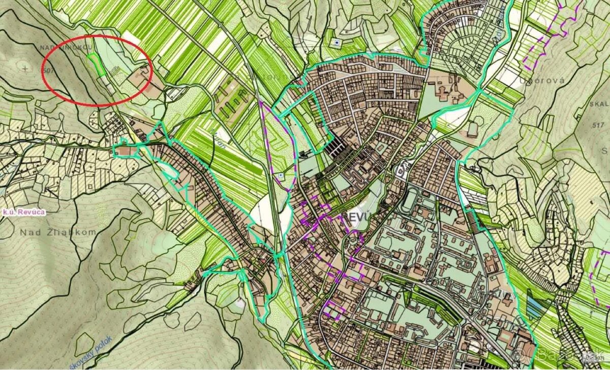 Predám lúku na Viničke (Kúpeľná ulica) Revúca - 7