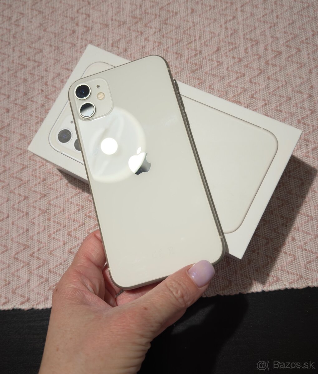 Apple iPhone 11, 128 GB, biely/white - 7