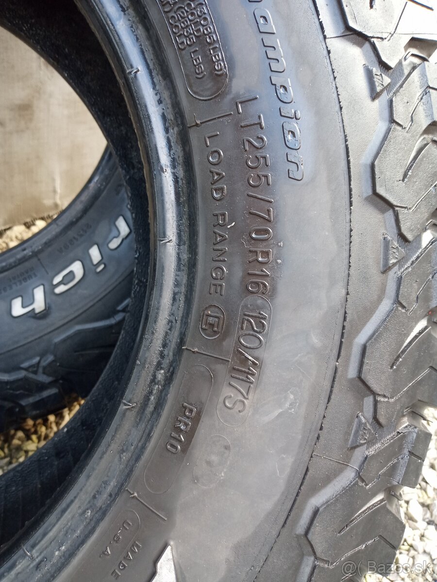 BFGoodrich All Terrain255/70/16 - 7