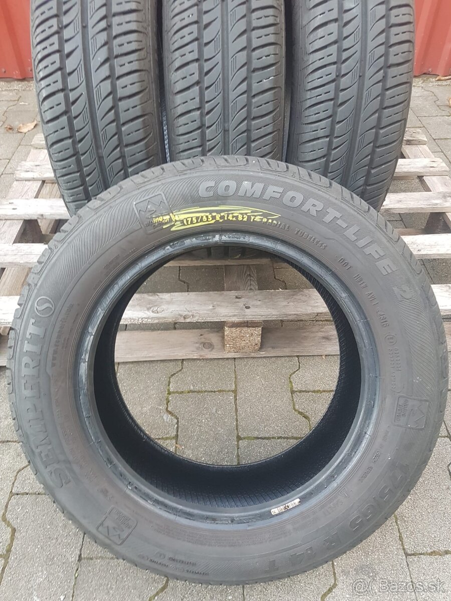 Disky 5x100 R14 vw, skoda, seat pneumatiky - 7