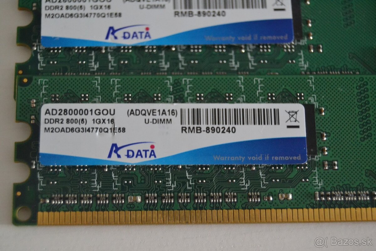 Apacer 1GB DDR2 - 5300 A 4300 - 7