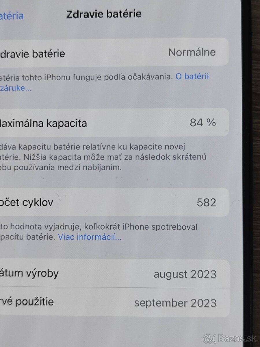 Iphone 15 Pro Max 256GB blue titanium - 7