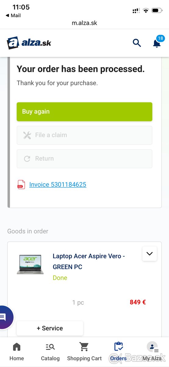 Acer Aspire Vero - 7