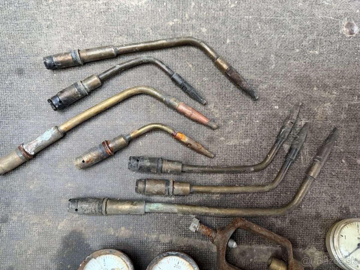 Fľaše plyn kyslík + horáky - 7