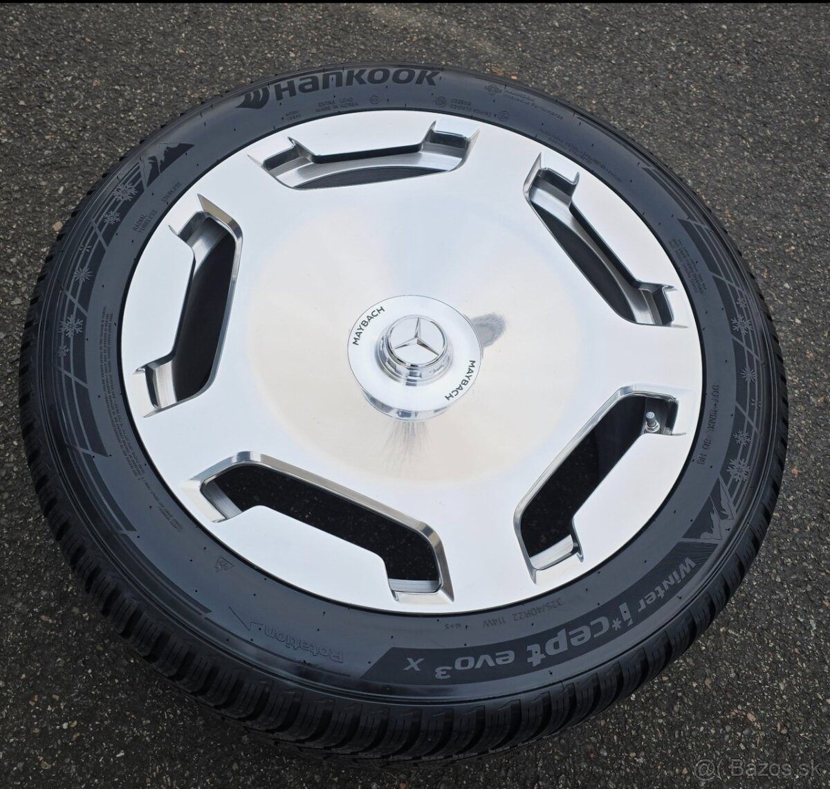 nová sada 22“ kovaných FORGED design Maybach+zimní pneu - 7
