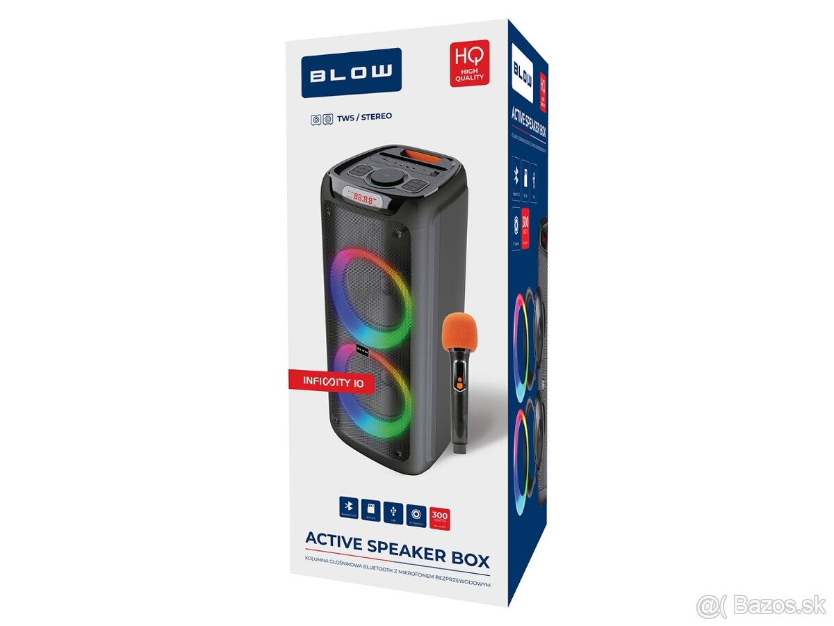 Veľký Party Reproduktor Infinity 10 - 7