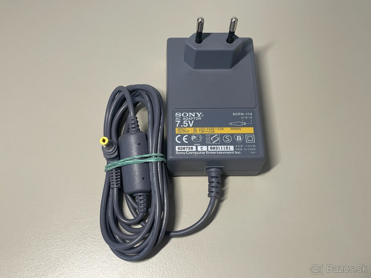 PS One s modchipom + 5 hier, ovládač, memory karta - 7
