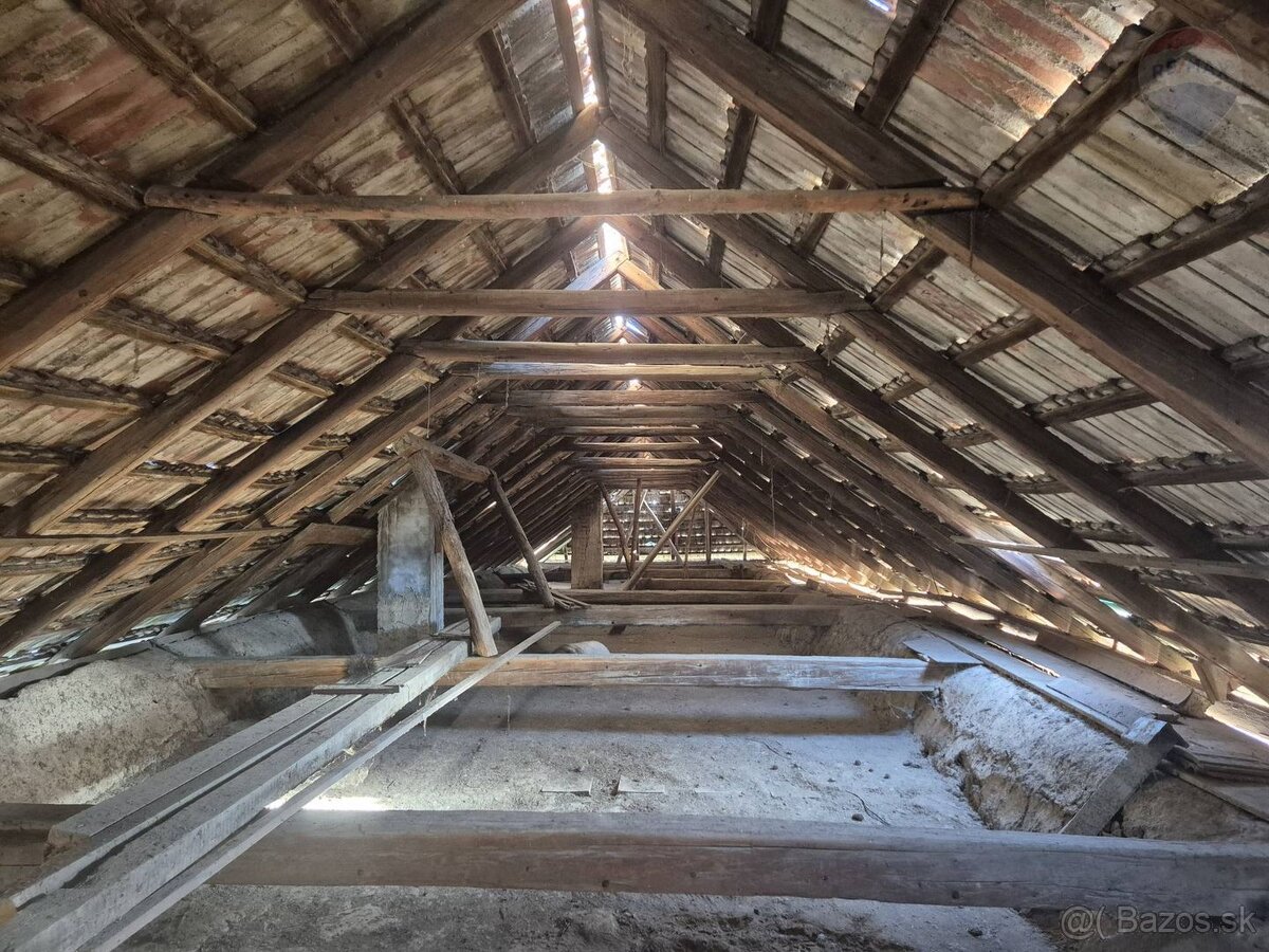 Gazdovský dom na 20á pozemku v Tekovských Lužanoch - 7