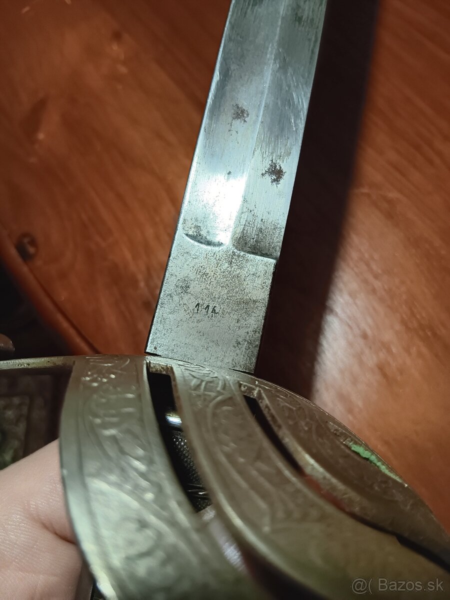 Šabla vz.24,bodak,tesak,dôstojník - 7