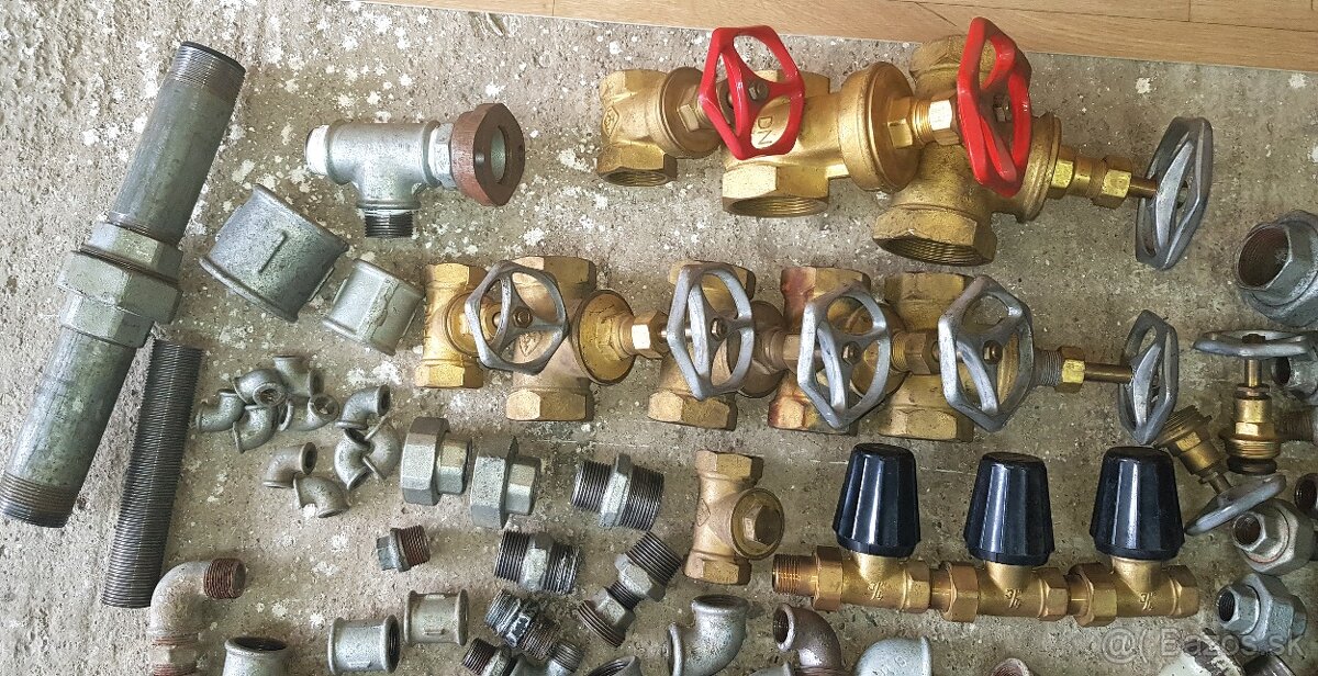 Vodoinštalatérsky materiál 1 - 7