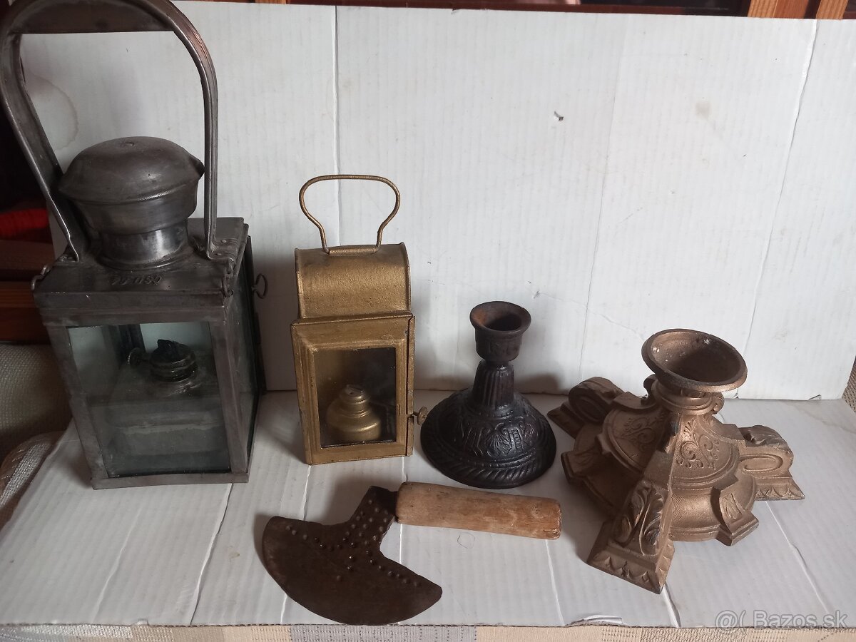 zavažia na starú lampu,tienidlá,lampa a + - 7