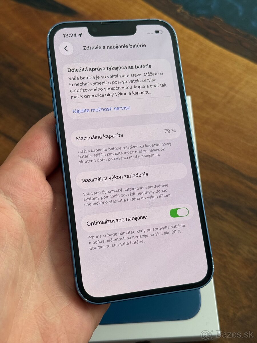 iPhone 13 128gb Blue originalny stav - 7