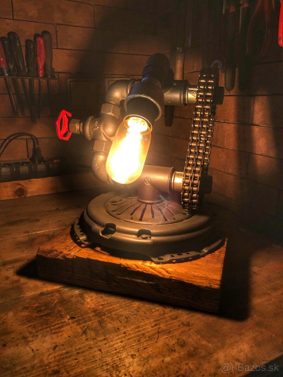 Industriálna lampa - STEAMPUNK I - 7