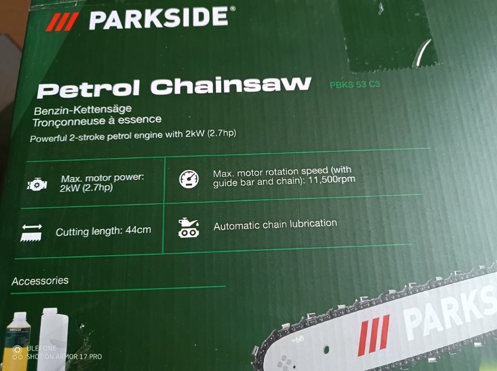 PARKSIDE® Benzínová reťazová píla PBKS 53 C3 - Nevybalená - 7