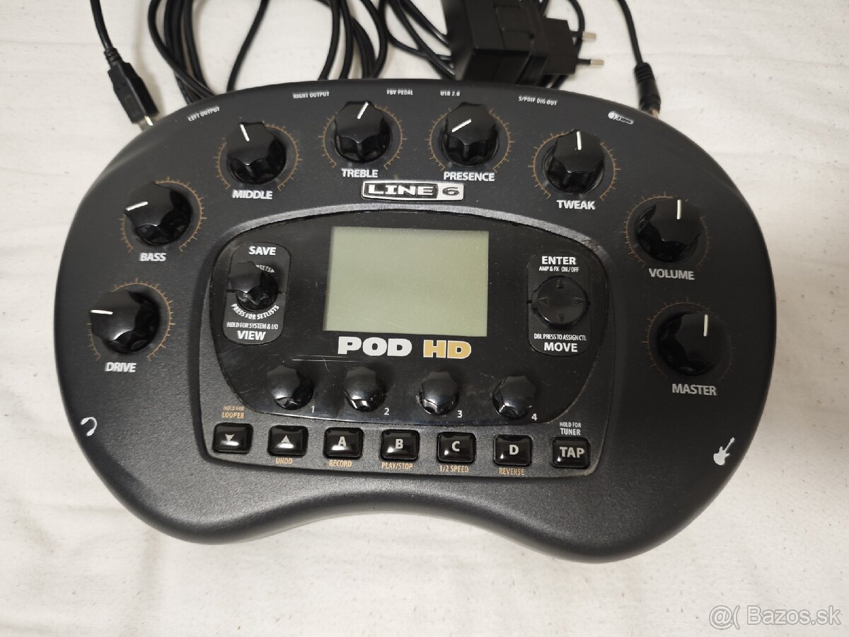 Line 6 POD HD plus komplet príslušenstvo - 7