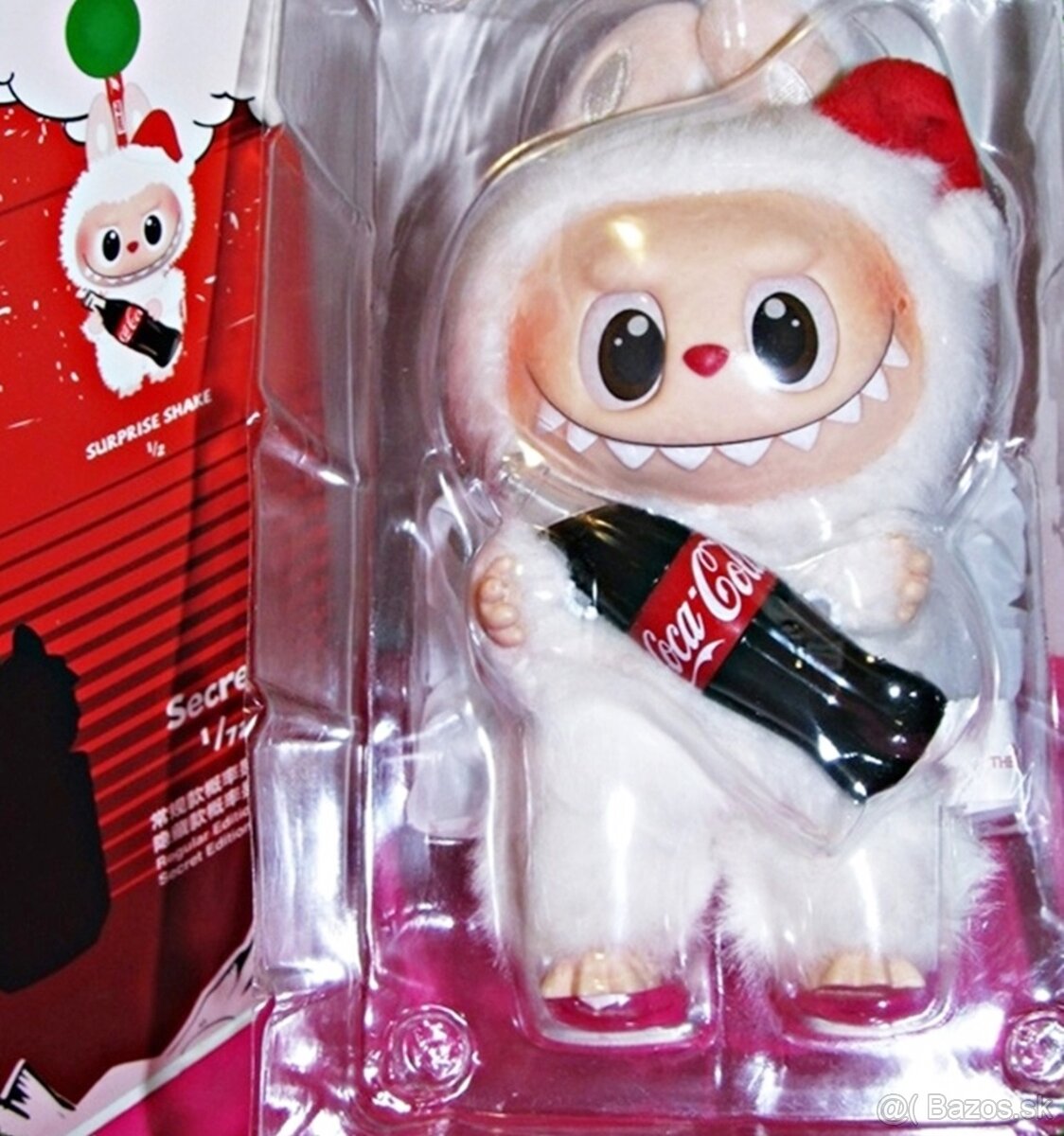 Labubu originál POP MART Coca-Cola - limitka, mončičák - 7