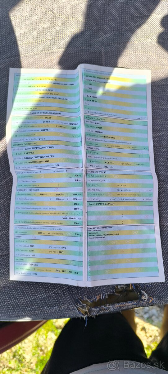 Odtahovka mercedes sprinter 315cdi - 7