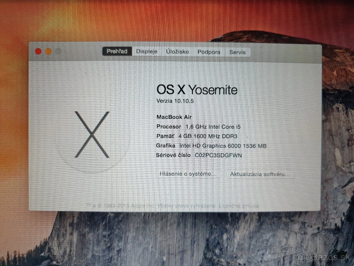 MacBook Air na diely - 7