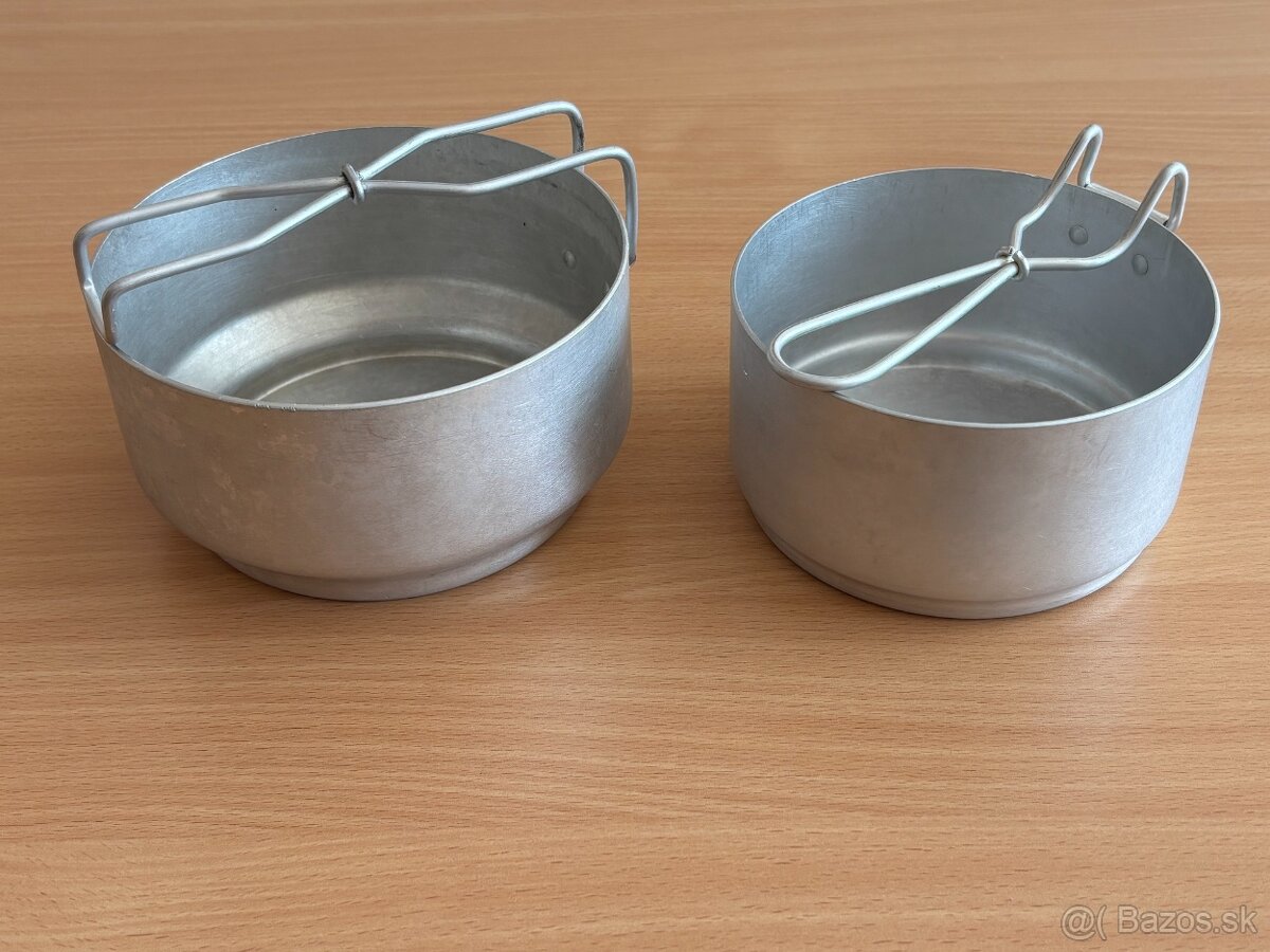 Vojenský hliníkový ešus - obedár - 7