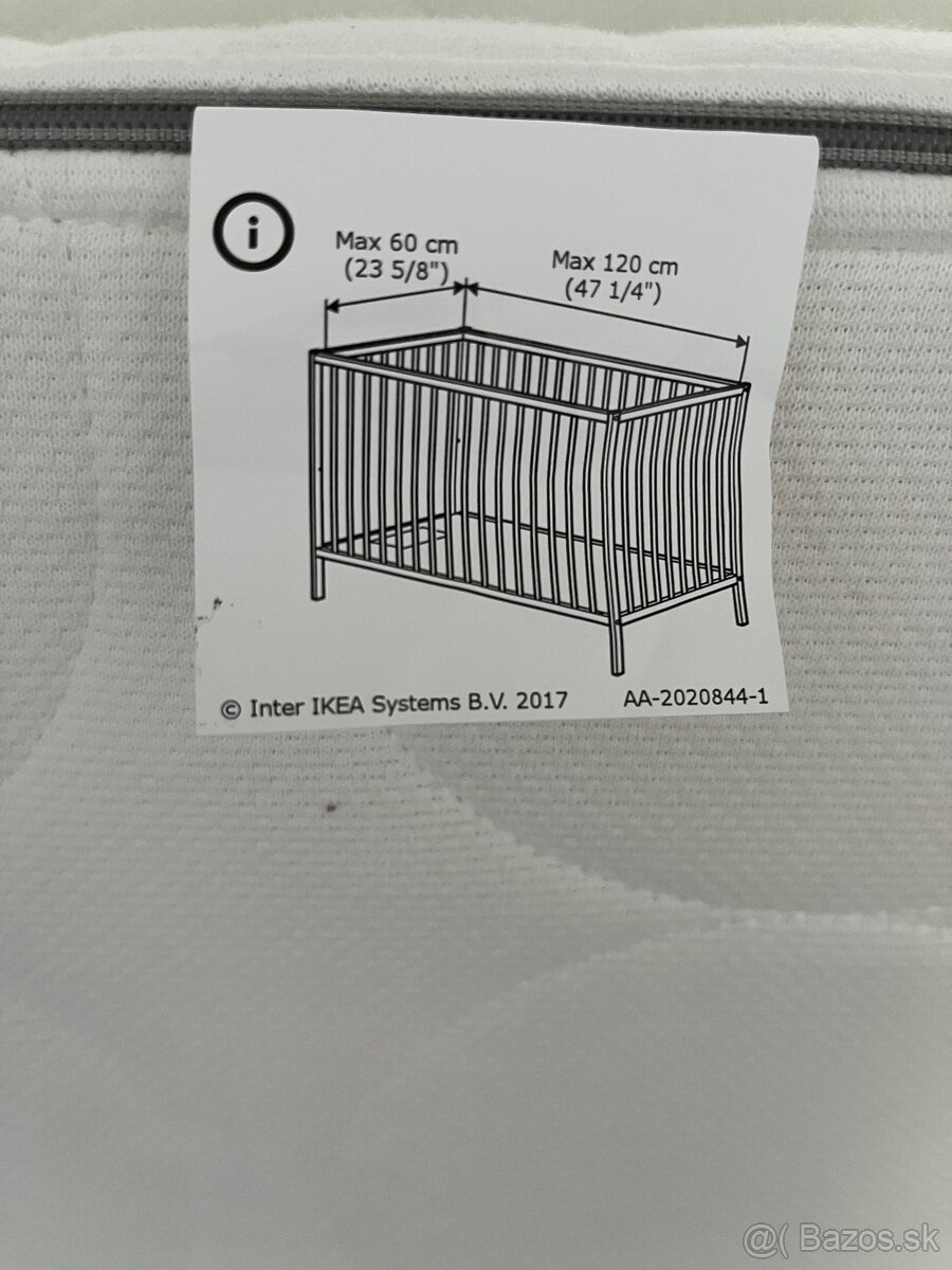 Postielka IKEA Sniglar + matrac Skonast - 7