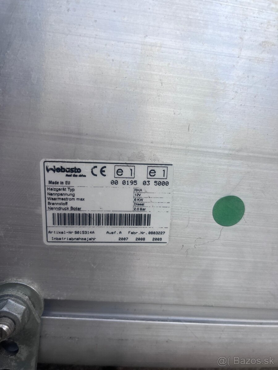 Webasto dual top evo 6 - ORIGINAL nie Čína - 7