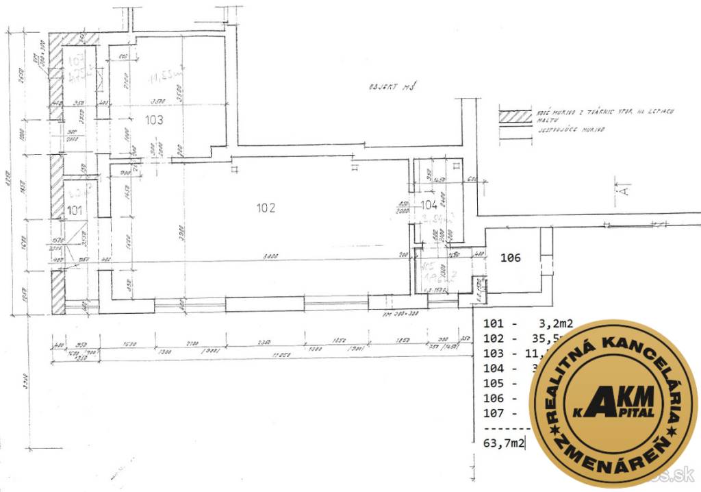 Obchodné priestory Turzovka centrum 65 m2 na PRENÁJOM - 7