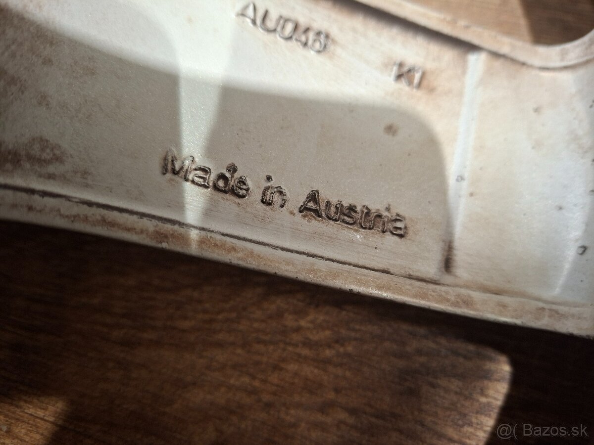 Predám hlinikové disky org.Audi--R18 - 7