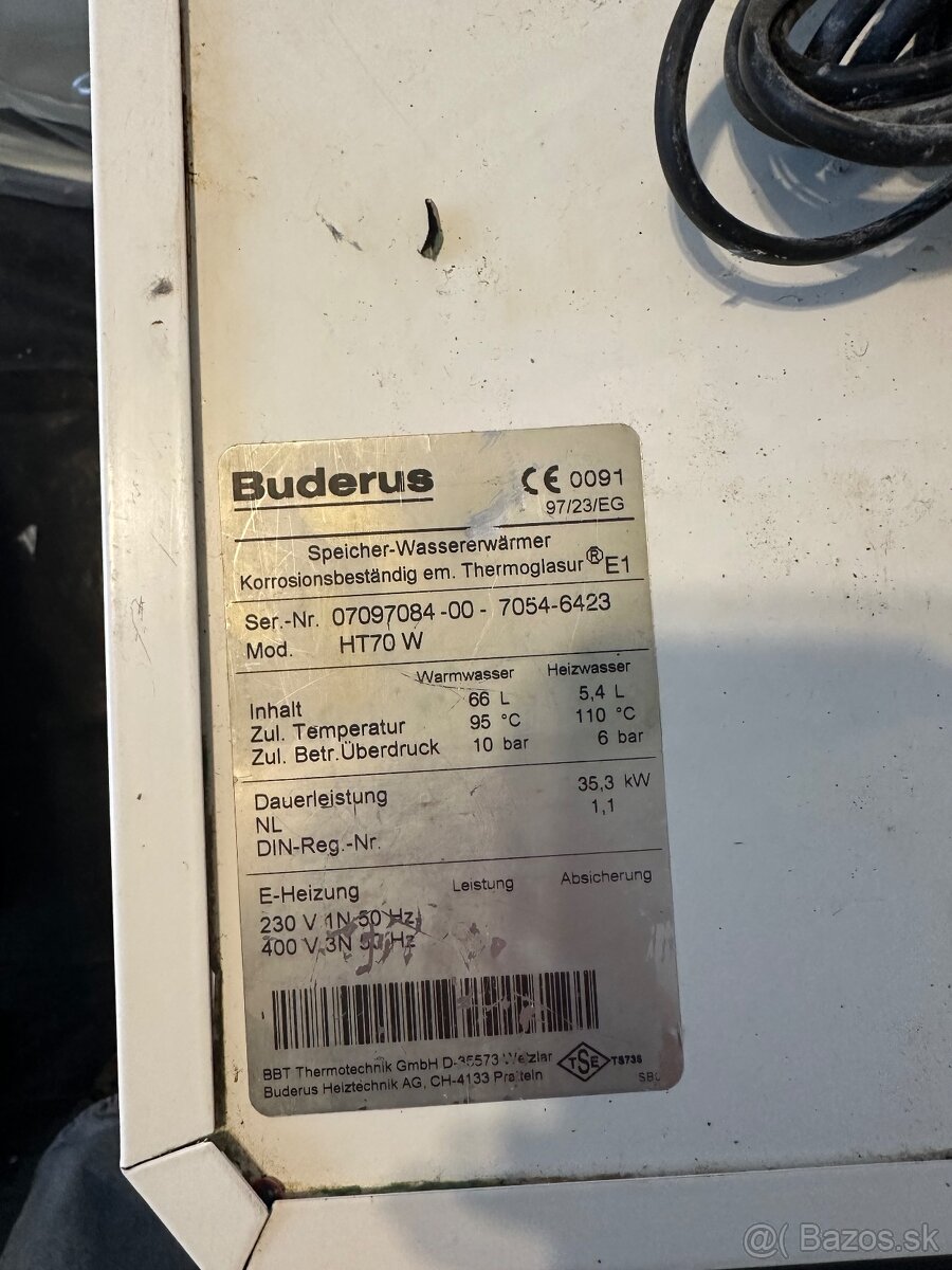 Kotol so zásobníkom Buderus - 7