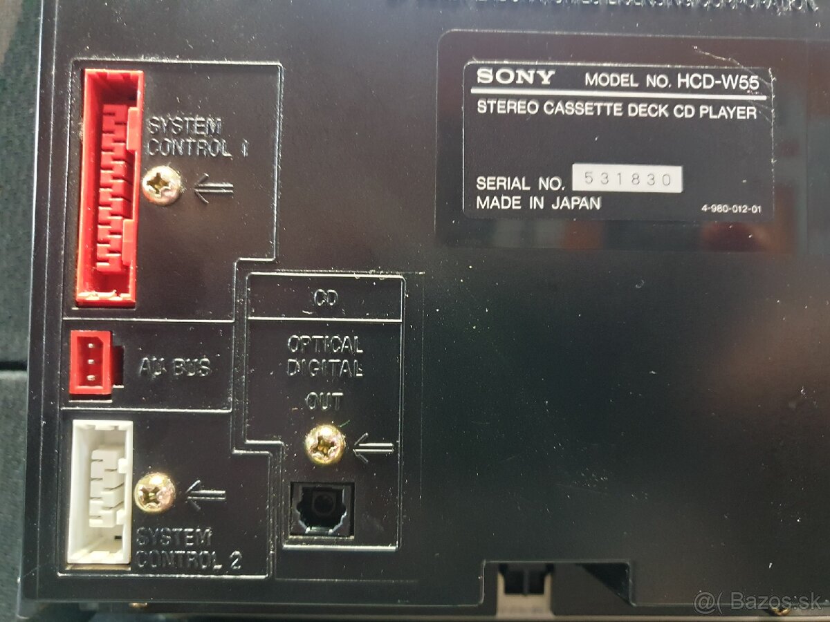 Sony W55 System Control Cable 1+2 - 7