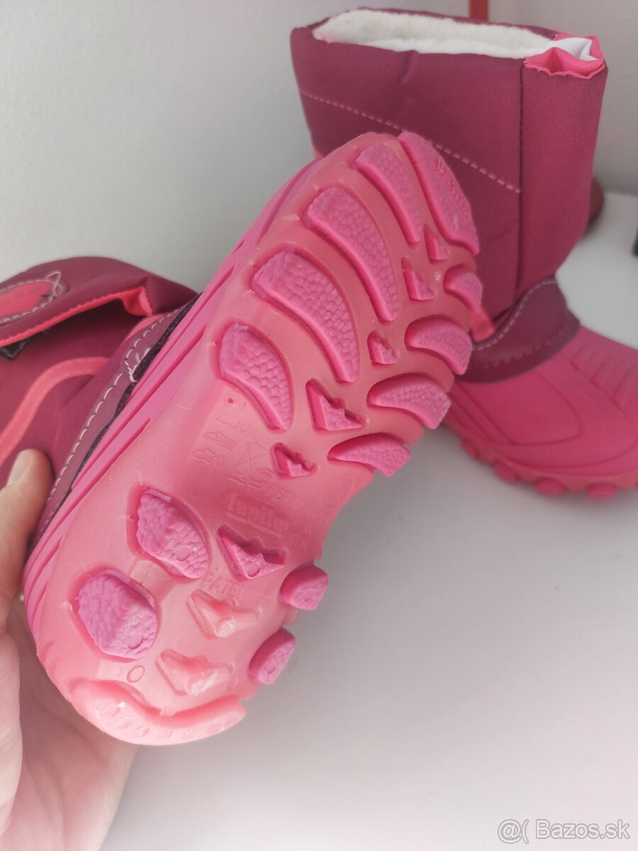 Zimné blikajúce zateplene čižmy veľ.23 - 7