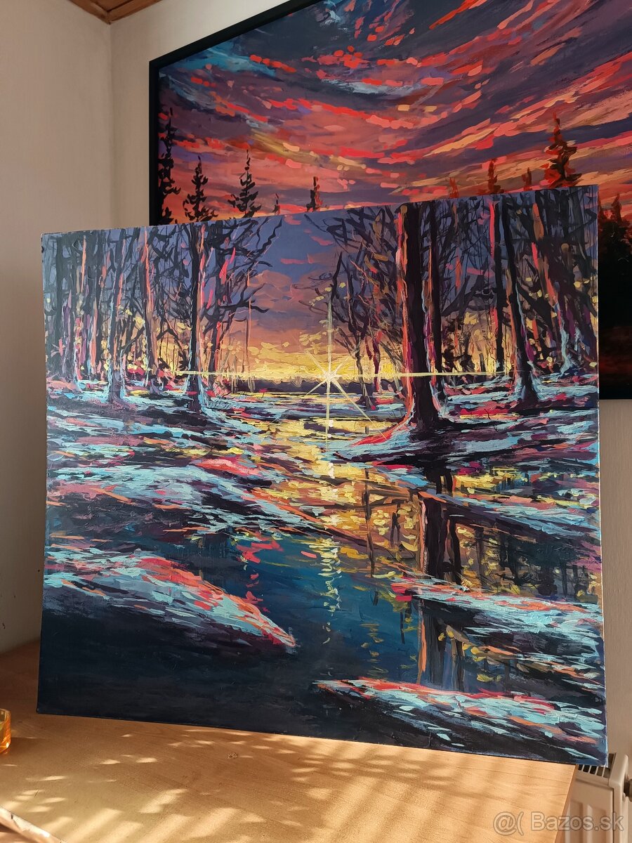 Akrylové obrazy 100x90 - 7