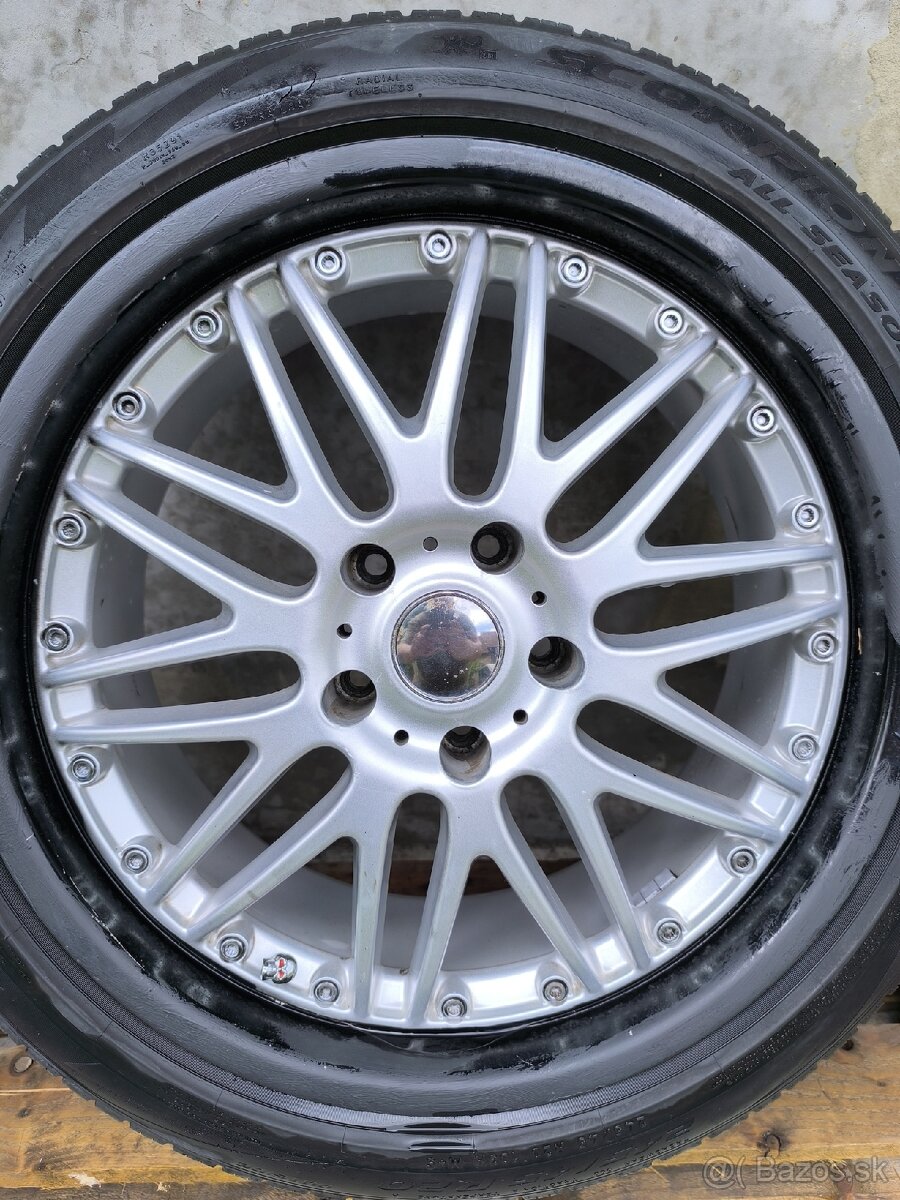 Predám komplet disky 5x127 ,ET35 Pirelly 245/45R20 - 7