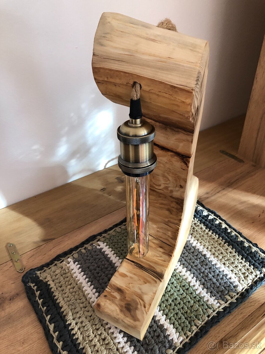 Lampy drevené pne - kus lesa u vás doma - 7