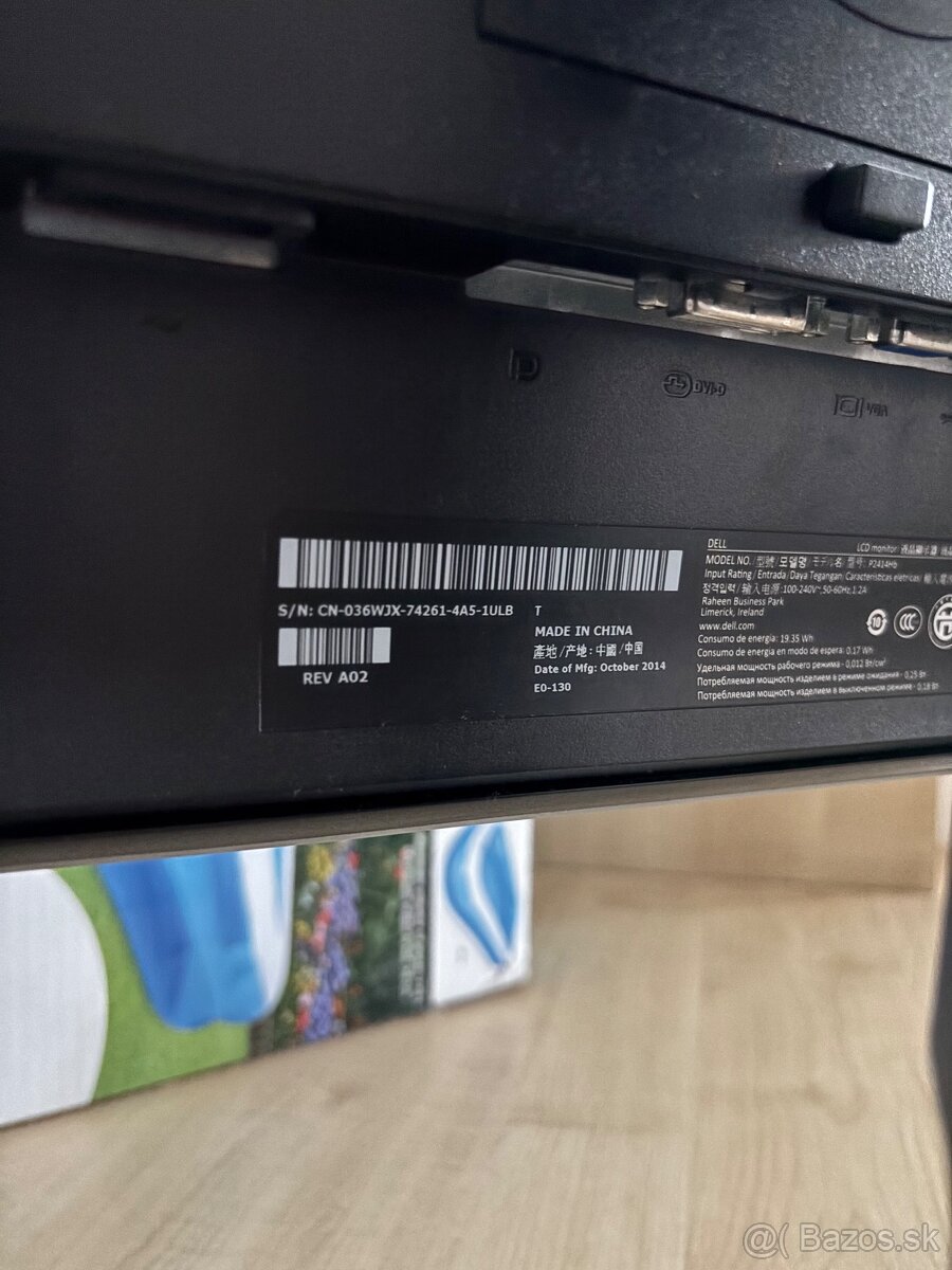 Monitor Dell 24” - 7