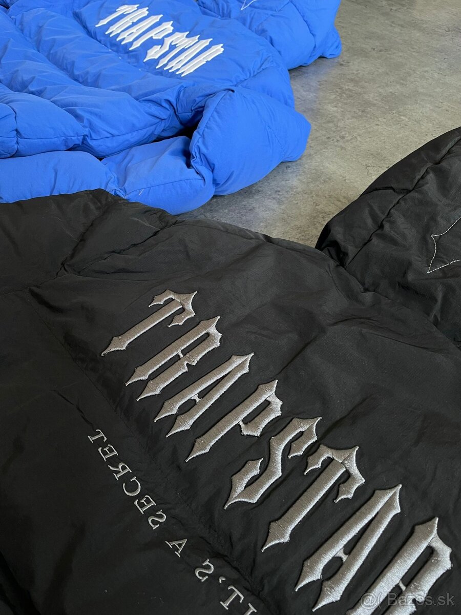 Trapstar Decoded 2.0 Puffer Jacekt – Black,Navy - 7