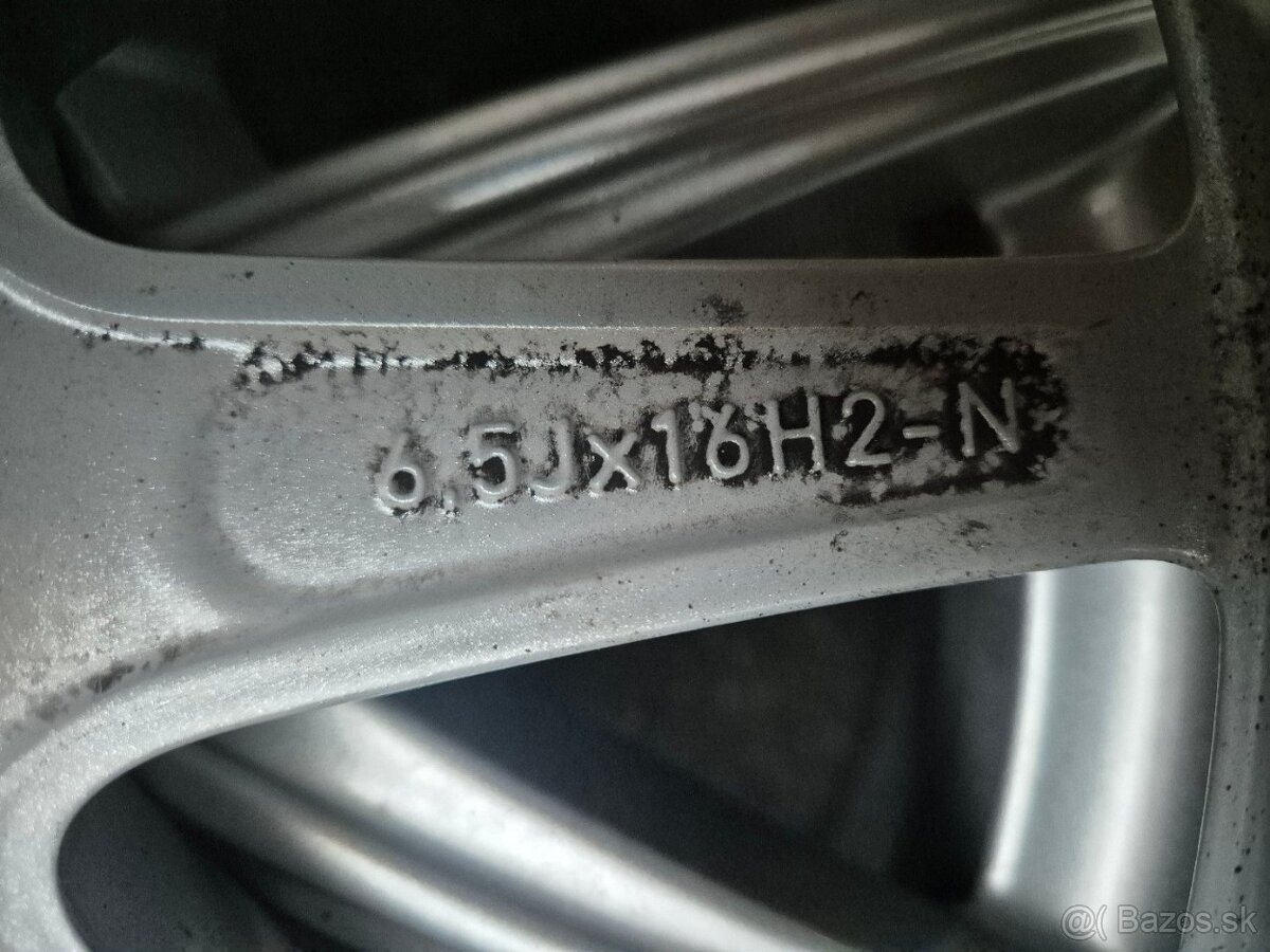 5x112 r16 ET44 x 6,5J originálne elektróny MERCEDES + TPMS - 7