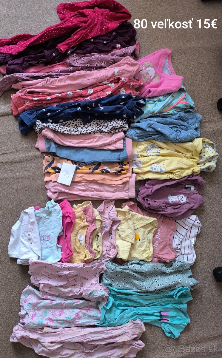 Dievčenské oblečenie 56-98 - 7