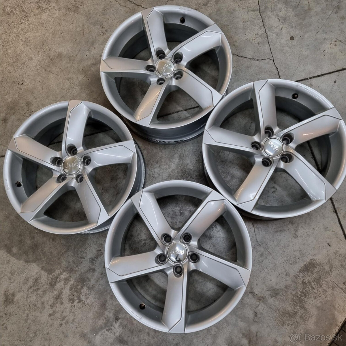 Hliníkové disky 5x110 R17 7J ET40 - 7